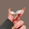 Pearl-like Butterfly Knot Brooch - Luxury Style, Niche Design - Button for Shirts and Suits - Anti-glare Effect