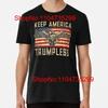 Keep America Trumpless Eagle Us Flag Funny Saying Vintage Premium T Shirt S 5xl Vintage Soft Streetwear Designer Clothes