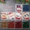7*7+3cm Self Adhesive Bag 10*10cm+3cm Christmas Birthday Bags  Party Supplies