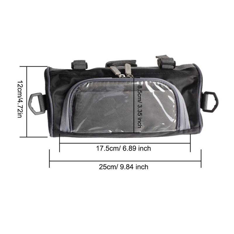 Motorcycle Head Storage Bag Waterproof Bag Mobile Phone Built-in Touch Screen Storage Bag Electric Car Front Storage Saddle Bag