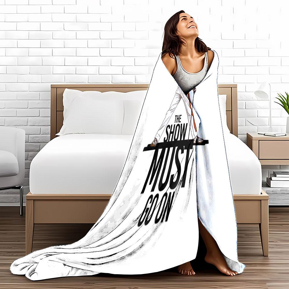 Iconic Singer Blanket Design for all seasons blanket lunch break throw gift