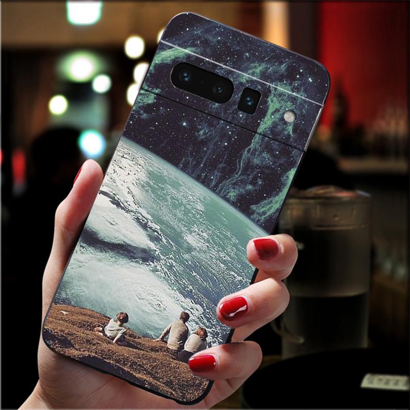 Phone Case For Google Pixel 10 9 Pro XL 9A 8 7 6 Pro Pixel 8A 7A 6A Pixel 8 7 6 5 Art Aesthetic Trippy