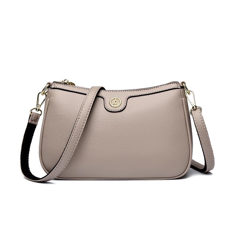 

Модная повседневная женская сумка через плечо кроссбоди для мамы серый ясень