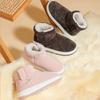 Cotton Shoes, Suede Shoes, Thick Shoes, Soft Soled Shoes, Anti Slip Shoes, Cold Resistant Shoes, Warm Shoes
