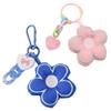 Sakura Stoff Blume Schlüsselanhänger Schmuck Lanyard Auto Tasche Schlüsselanhänger Anhänger Kind Geschenk