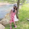 Girls' Overalls Summer Cotton Cute Casual Fashion Overalls