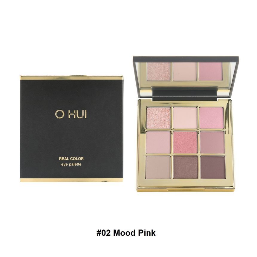 

O HUI Real Color Eye Palette Mood Pink +RANDOM GIFT