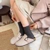 Female Autumn Versatile Simple Versatile Striped Preppy Style Boneless Tube Socks