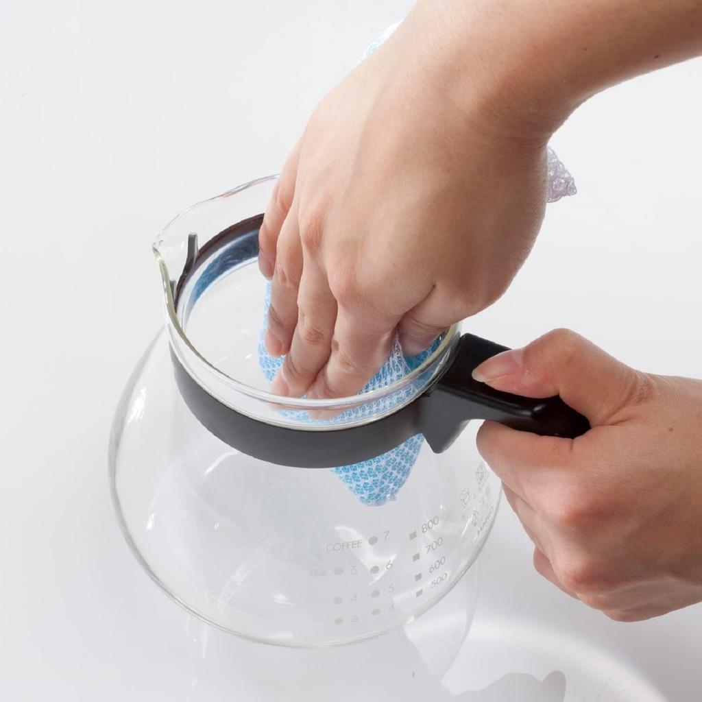 HARIO Coffee Tea Server Made In & Teco, Microwave/Dishwasher Safe, 1,000ml, Japan, TCR-100-B