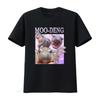 Moo Deng Lustiges Berühmtes Zwergflusspferd T-Shirt vintage Gewaschen Weich Streetwear Unisex Mann Lässig