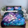 Unicorn Fantasy Decor Gift Set Soft Comfortable Duvet Cover Bedding Set Included 1*Duvet Cover & 2*Pillowcases, Gift