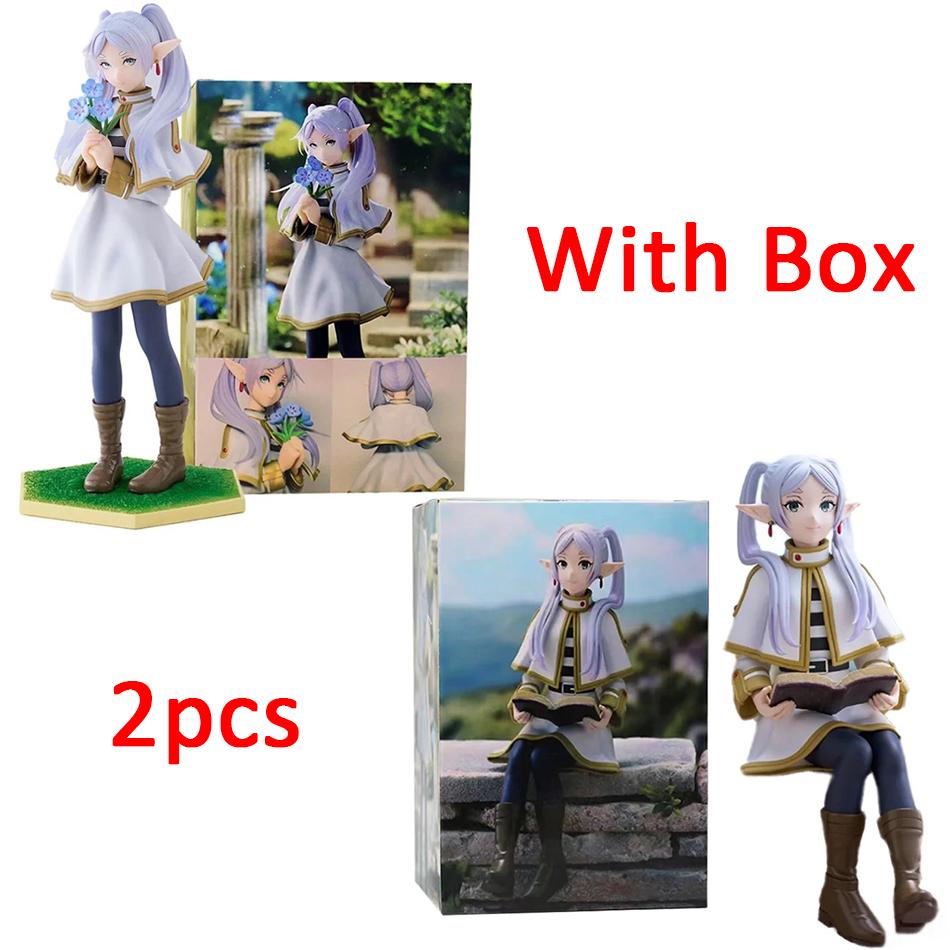 Auf Lager Frieren: Beyond Journey's End Anime Luminasta Frieren Himmel Actionfigur Spielzeug PVC Modell Sammler Geburtstagsgeschenk