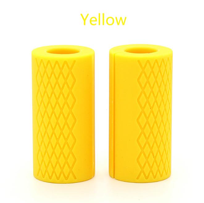 Manere groase cu bară pentru gantere Suport pentru ridicare de greutăți din silicon Pad de protecție anti-alunecare Echipament de fitness pentru culturism