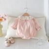 Sweet Princess Romper - Newborn Baby Girl Autumn Outfit for 100 Days to 1 Year