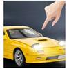 1/32 Scale Mazda RX7 FC INITIAL D Alloy Car Model Diecasts Metal Toy Vehicle Sound and Light Car Toys for Boy Children Gift
