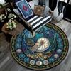 Underwater Treasures Round Area Rug Under Office Chairs Bedroom Living Room Home Decor