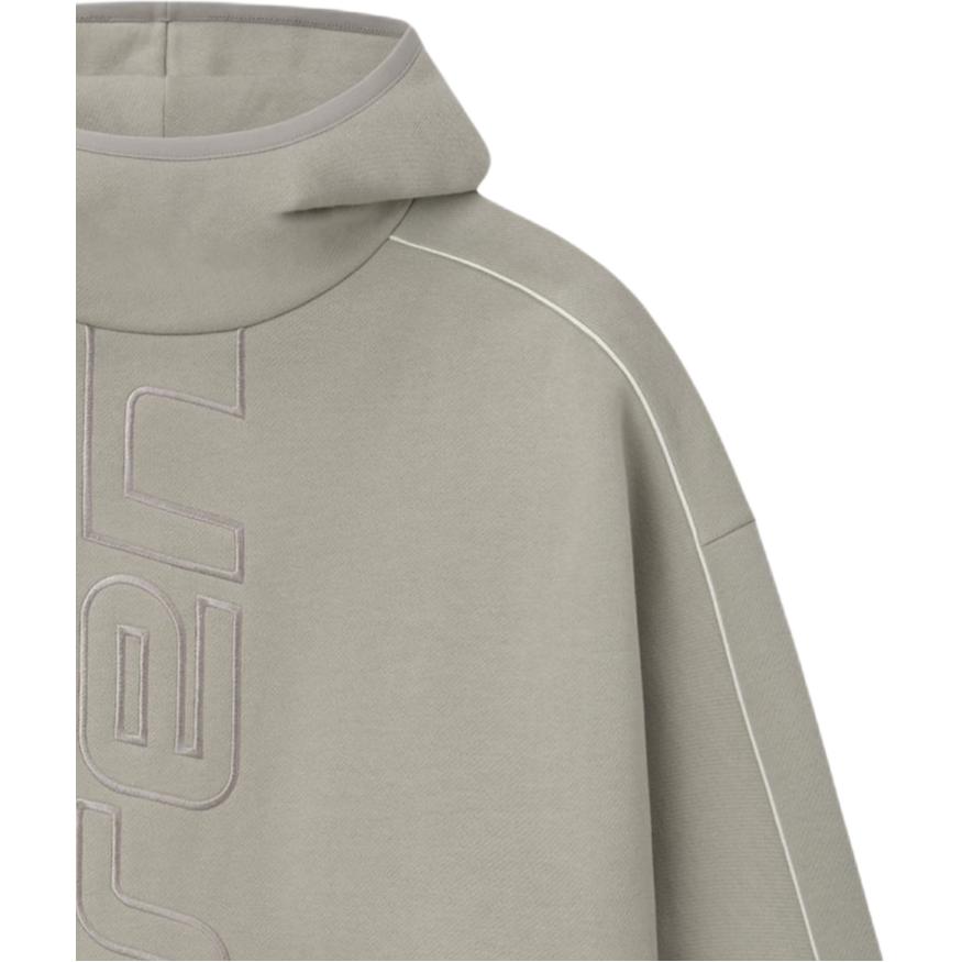 Fear of God Essentials Active Trace Modern Fleece Hoodie Seal Unisex Tops Grey 192SP264062F