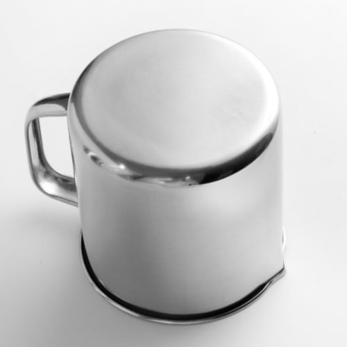 FiveLn Stainless Steel Heat-Resistant Measuring Cup, 500/1000/2000 Ml, Large Capacity with Graduated Measuring Cup, Commercial Grade, Can Also Be Used