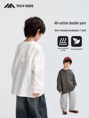 Big Boy Fairy Tale Memory Long Sleeve Crew Neck T-shirt - Autumn 2025