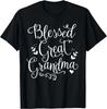 Cute Blessed Great Grandma Shirt - Grandmother Gift Unisex T-Shirt