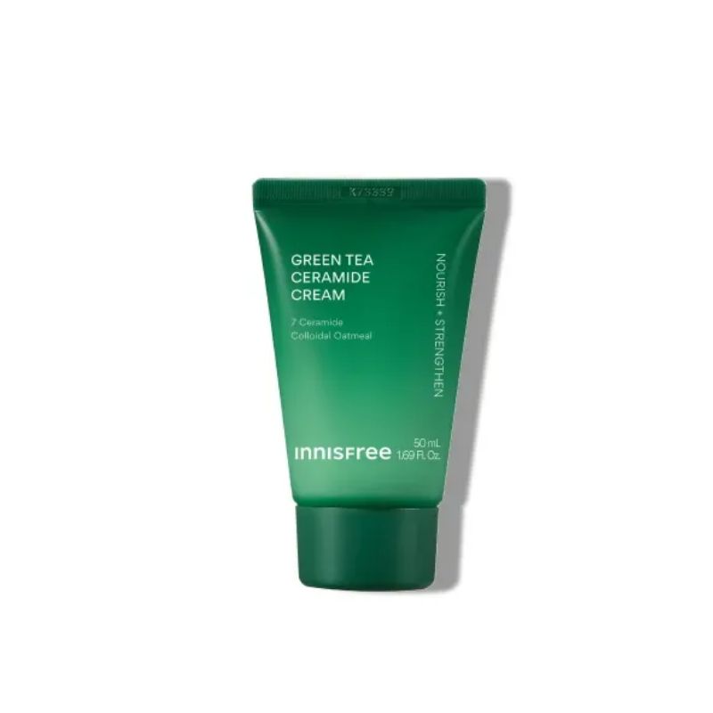 Innisfree Green Tea Butter Moisturizing Cream Deep Nourishing Hydration Tube 50ml
