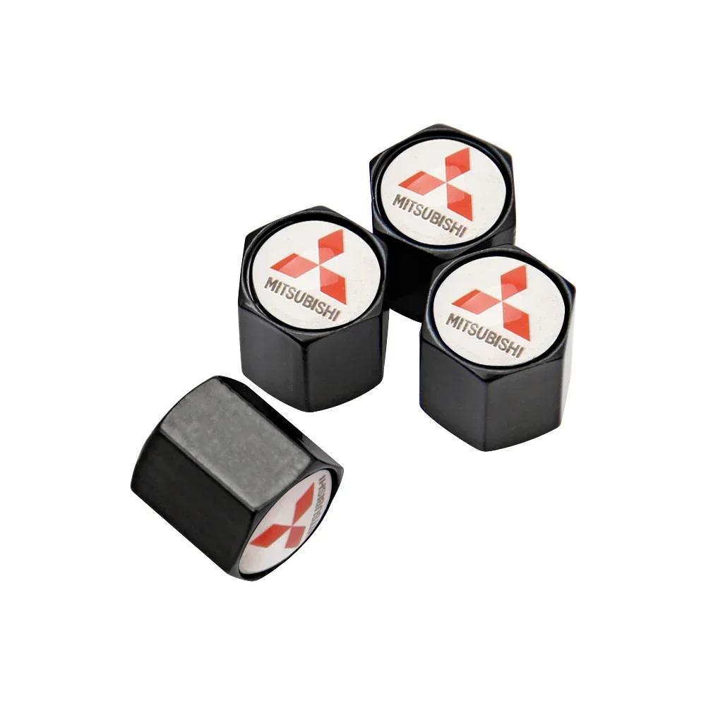 4 Stück Universelle Auto Rad Reifen Ventil Schaft Kappe Abdeckung Für Mitsubishi Ralliart Galant Mirage L200 Xpander Cordia Pajero