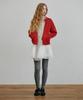 BELLOL Two-Way Knit Zip-Up Red