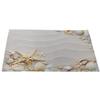 Fresh Simple Abstract Small Leaf Branch Printing Linen Placemat for Dining Table Drink Coaster Home Decoration Modern Kitchen