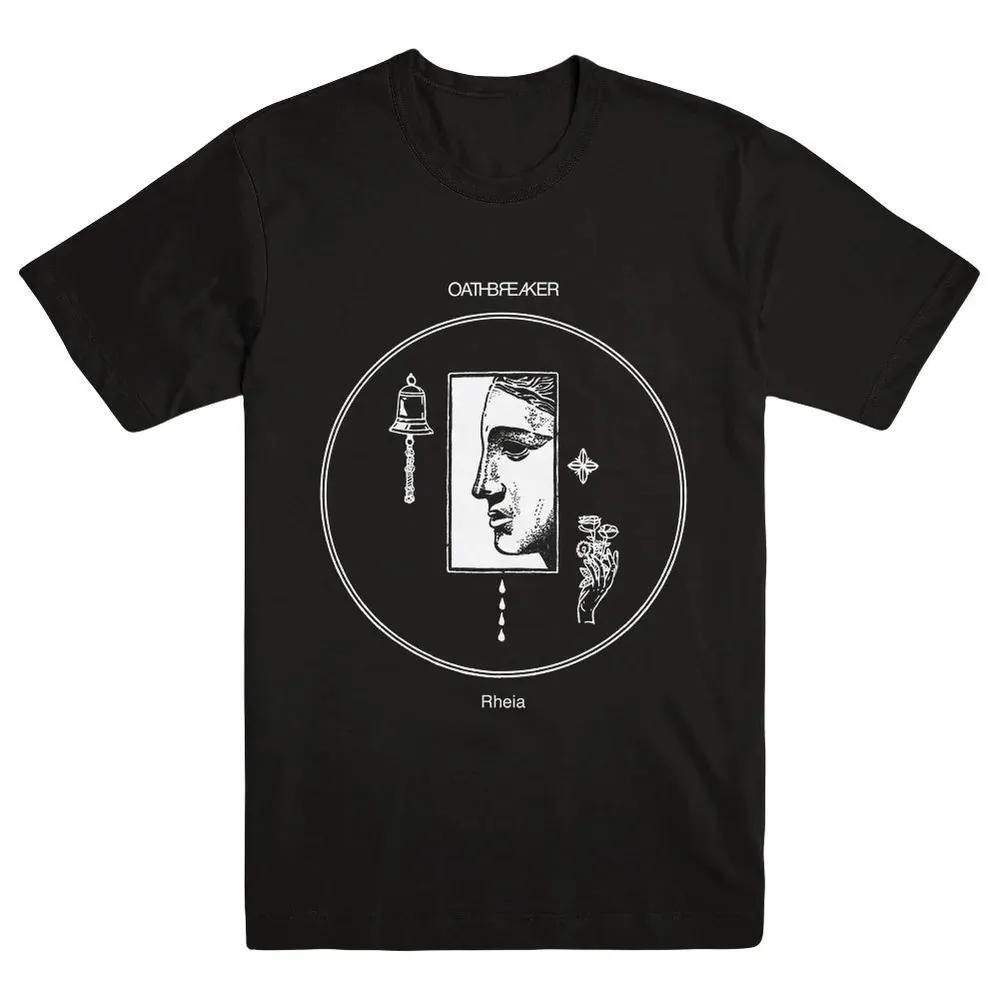 Unisex Short Sleeve Crew Neck Cotton T Shirt Oathbreaker Face L