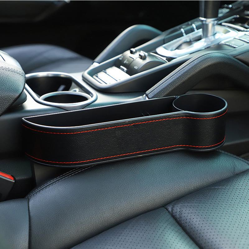 1 STÜCK Neue Auto Sitzritzen Aufbewahrungsbox Sitzspalt Füllhalter Für Karte Telefon Schlitz Tasche Auto Aufbewahrungsbox Autozubehör