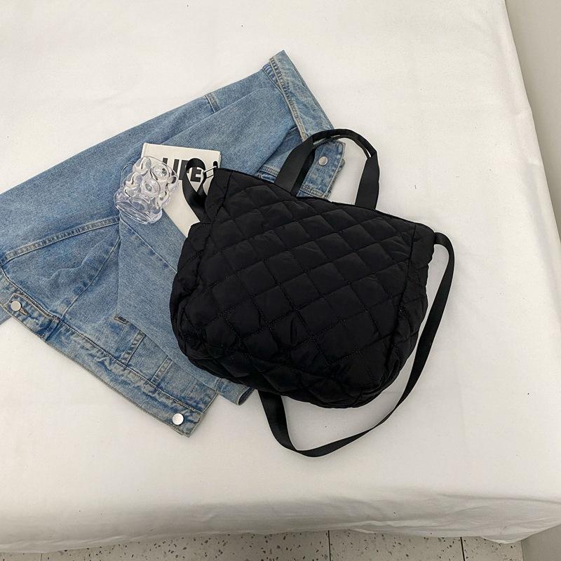 

Японская повседневная тканевая сумка на плечо женская в иностранном стиле модная студенческая сумка-тоут женская сумка сумка-мессенджер чёрный