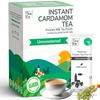 TeaFit Premium NO SUGAR Instant Cardamom Tea Premix | Pack of 10 Sachets (140gm) | Real Milk & Cardamom | Home Style Elaichi Chai | Milk Te