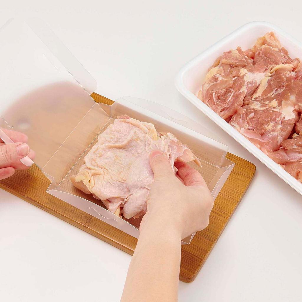 Iwasaki Kogyo Set kleiner Gefrierbeutel, die auch als Aufbewahrungsbehälter zum Schneiden dienen, sind auskochbar und in Japan hergestellt Lastroware,