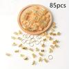 pcs European and American popular DIY wig dreadlocks jewelry accessories hollow braids hair extension ring jewelry