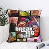 Breaking Bad Walter White Poster Square Pillowcases Polyester Seat Game Cushion Case Cool Decorative Throw Pillow Case 40*40