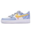 Air Force 1 Low 811 Manufacturing Low Top Skateboard Shoes Men's White Purple Yellow CW2288-111(Team80-)