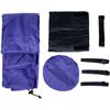 Earlney Gomar (R250) Vertical Lightweight Bicycle Bag Edo Purple Frame Cover, Sprocket Cover, Bicycle Manual Included
