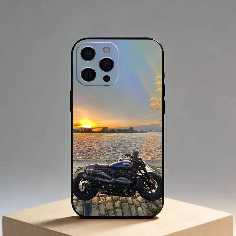 Sportster S   Handyhülle Für iPhone 17, 16,15,14,13,12,11 Plus,Pro Max, Andere Weiche Schwarze Hülle