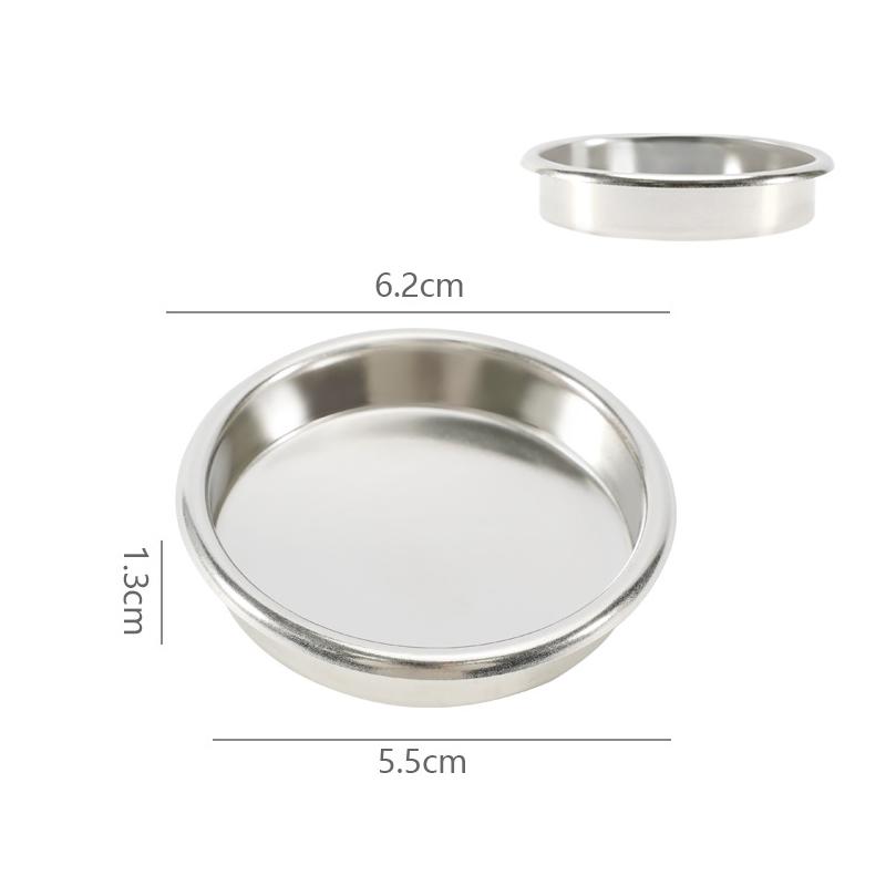 Filtri per Caffè Espresso da 51/54/58MM Sostituzione Acciaio Inossidabile per Portafiltro Senza Fondo Accessori Barista Caffetteria