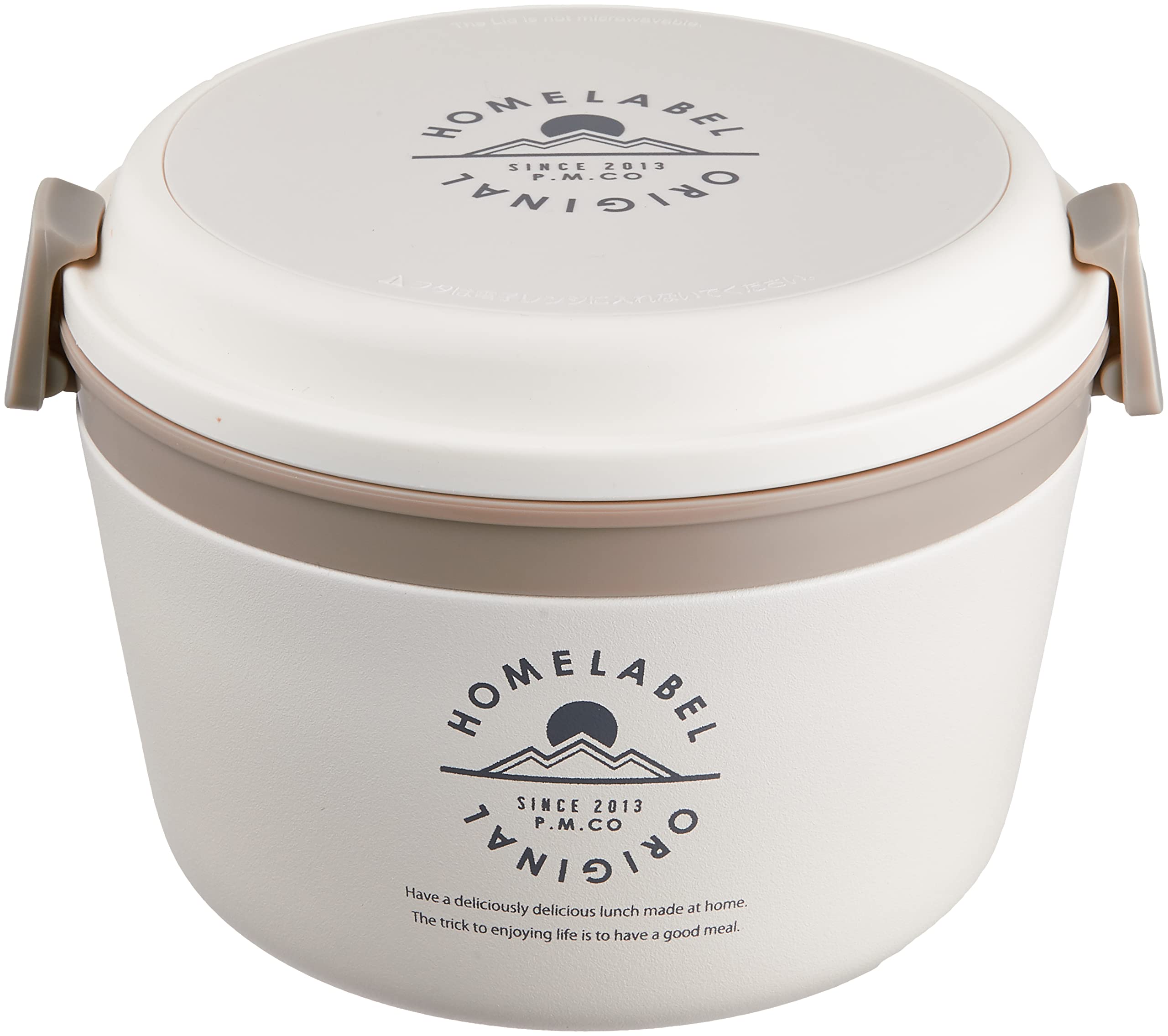 

Pearl Metal Изолированный ланч-бокс Донбури для дома, 1060 мл, Белый, Этикетка, HB-4744 белый