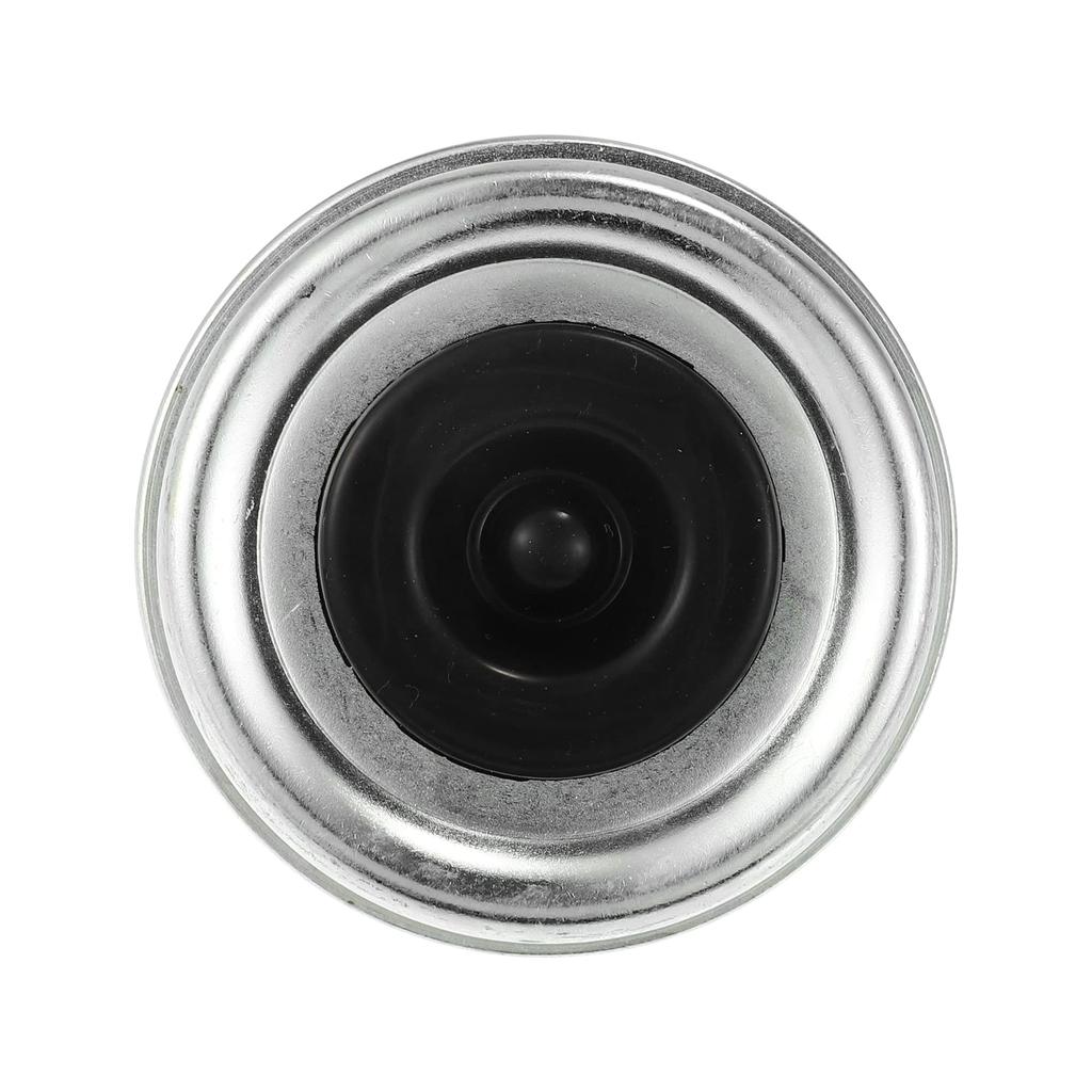 ACROPIX 4 Stück Anhängerachse Rad Staubschutzkappe Tasse Anhänger Lager Staubschutzkappe für Anhängerradnabe 6,2cm Silberton