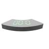 Clock Simple Electronic LED USB Mute Digital Alarm Clock for Office Bedroom Living RoomGreen