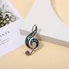 Shell Music Brooch Pendant For Women And Men With Decorative Style