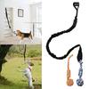 Pet Rope Toy Door Tug Rope Chewing Toy for Dog Aggressive Chewer Teeth Clean Indoor Exercise Rope Interaction Indoor Toy