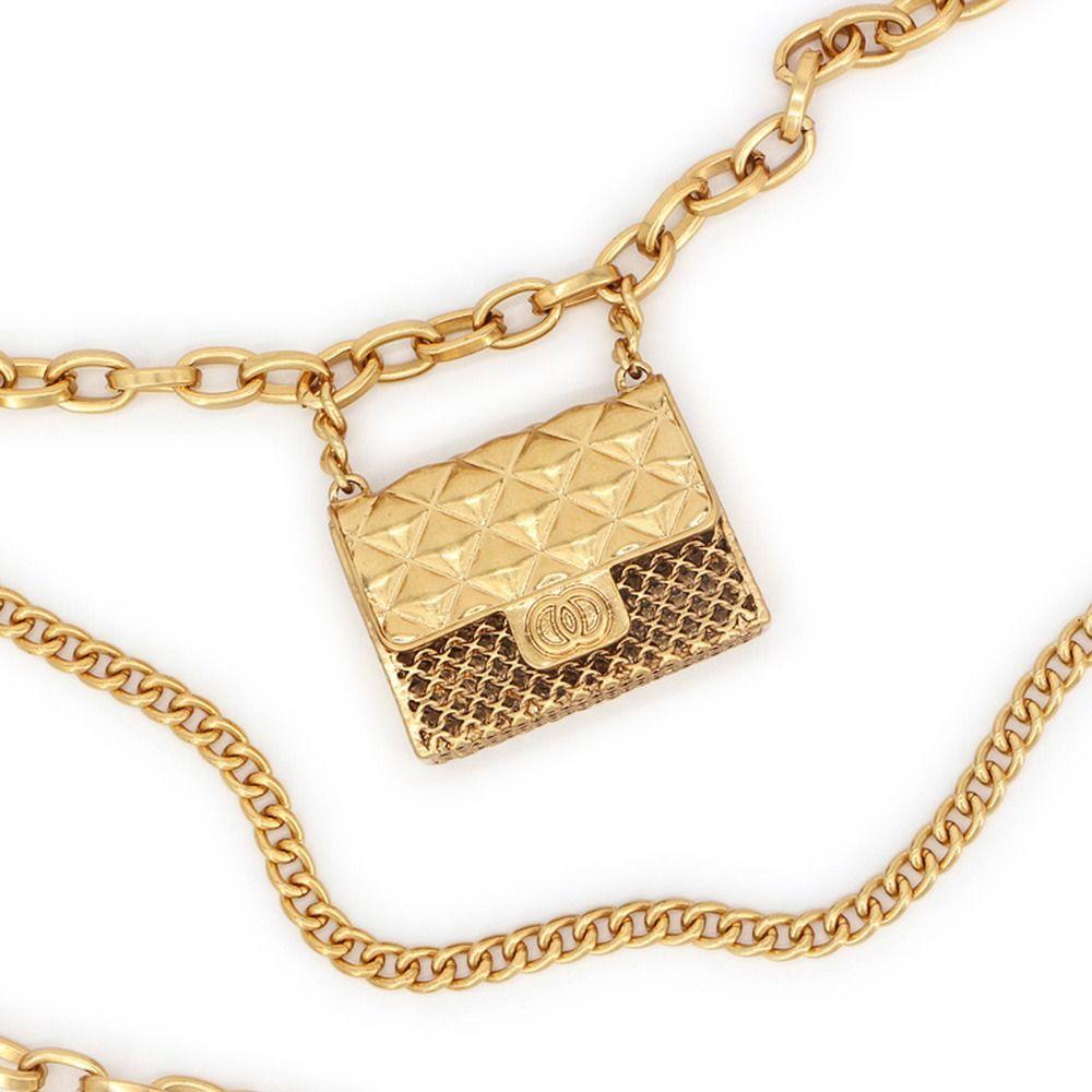 Jeans Trousers Casual Metal Bag Waistband Tassel Waist Strap Gold Chain Belt Trouser Dress Belts
