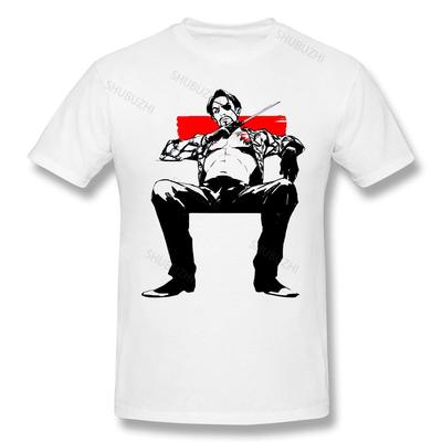 Yakuza Kiwami Kazuma Kiryu Yumi Game Men Cotton TShirt Graphic Plus Size Tops Goro Majima Oversized Shirt