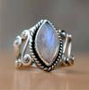 Retro Marquise Cut Ring – European & American Fashion Trend