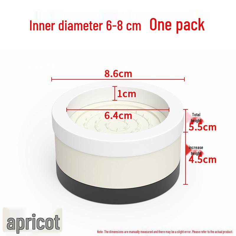 Universal Anti-Slip Vibration-Reducing Base Pad for Washing Machines & Refrigerators, Adjustable Height Stand