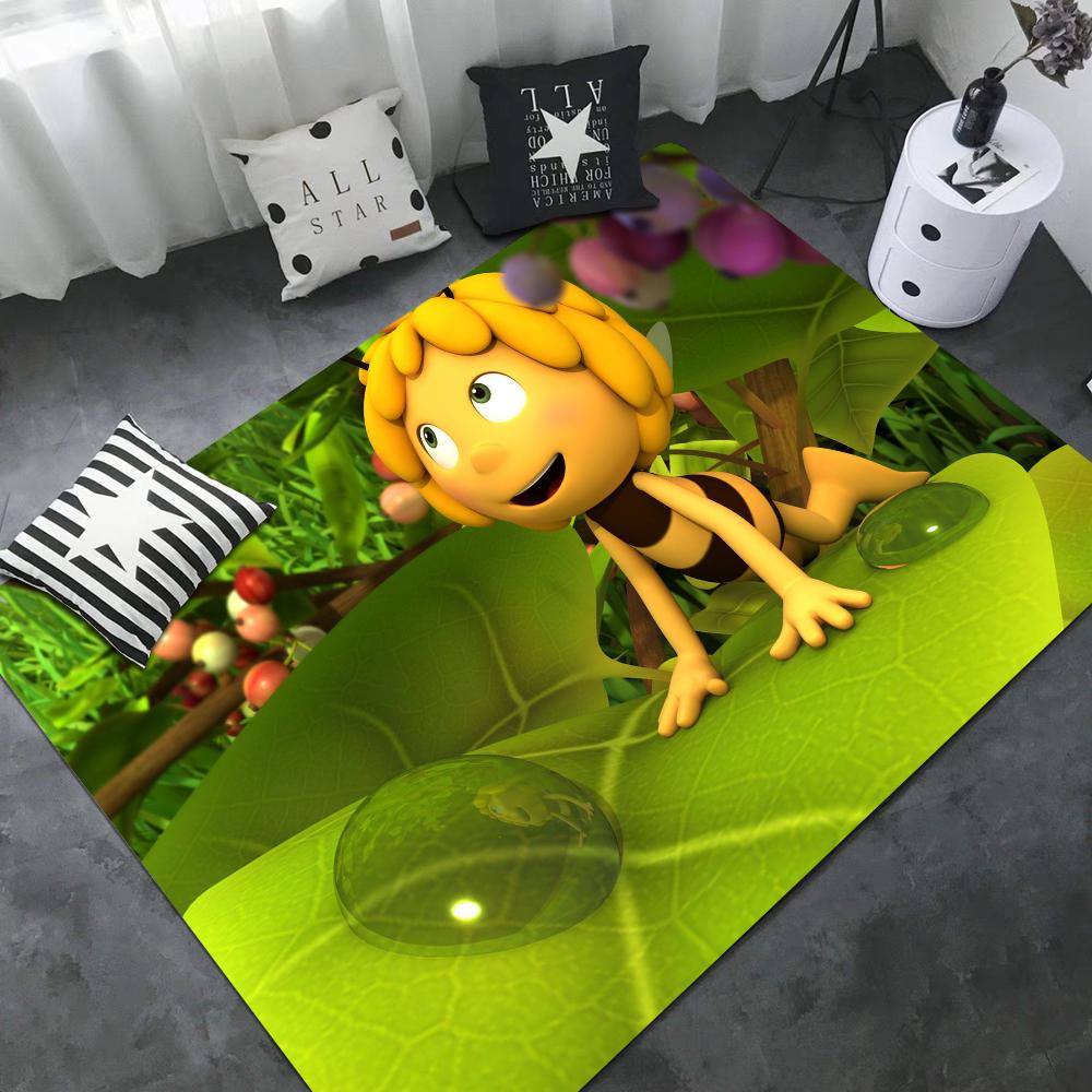 

Bee M-Maya Entrance Door Mat Washable Non-Slip Living Room Sofa Chairs Area Mat Kitchen Welcome Doormat 40x60cm