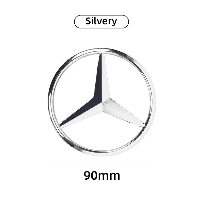 

FOR Star Stickers Car Rear Trunk Emblem For Mercedes Benz S320 W164 W203 W204 W168 C180 E320 A200 GLE GLS CLS GLC CLA GLA GLK срібний